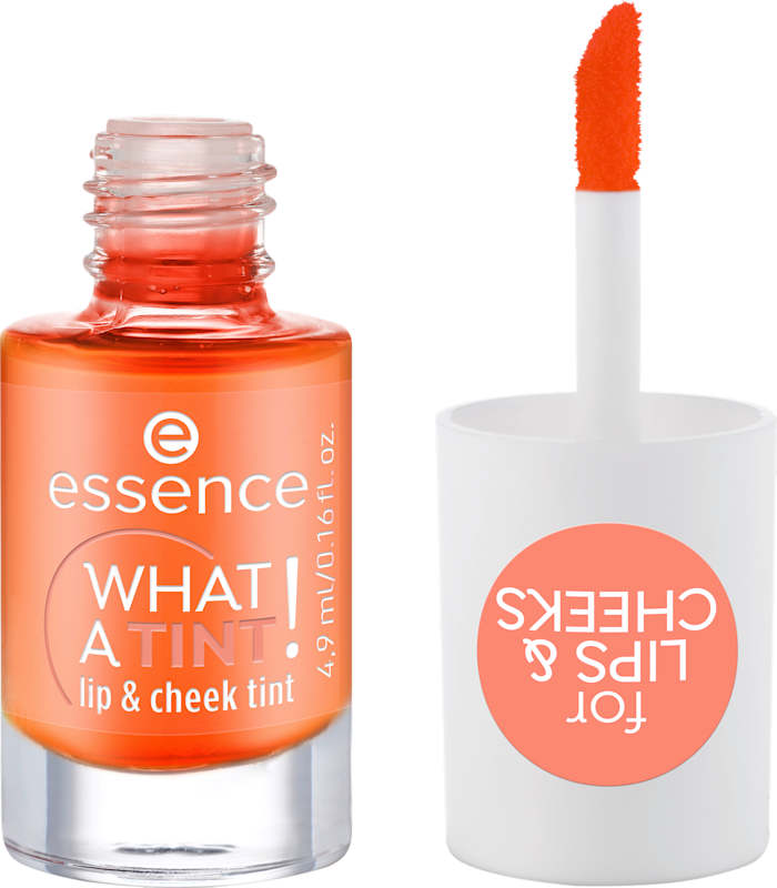 essence Teinte lèvres & joues What A Tint 03 Peachy Vibes, 4,9 ml