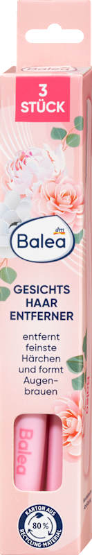 Balea Épilateur visage 3 pièces
