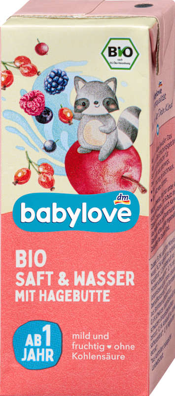 babylove Jus & eau églantier dès 1 an 200 ml