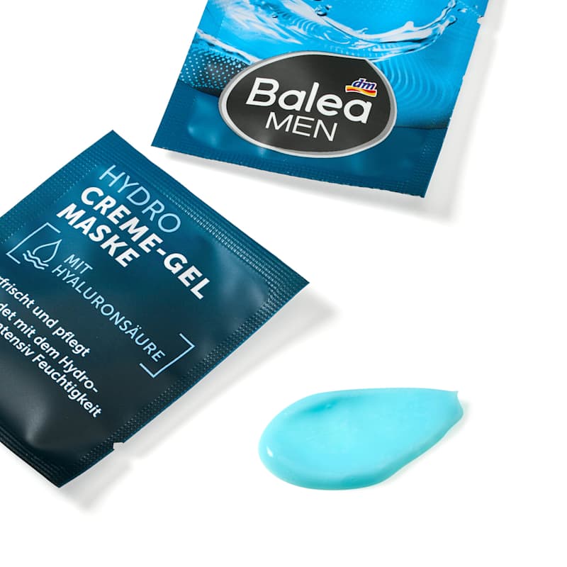 Balea MEN Masque visage crème-gel Hydro 16 ml