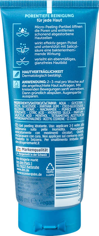 Balea MEN Gommage Hydro 3en1, 100 ml