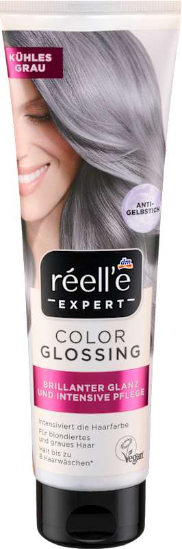 réell‘e EXPERT Soin glossing couleur Gris froid, 150 ml