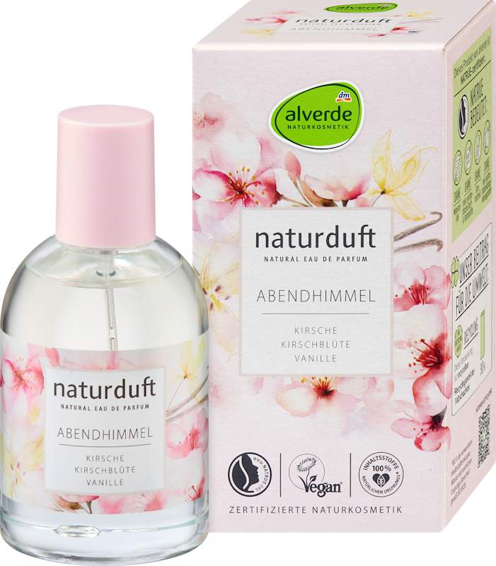 alverde NATURKOSMETIK Abendhimmel Eau de Parfum 50 ml