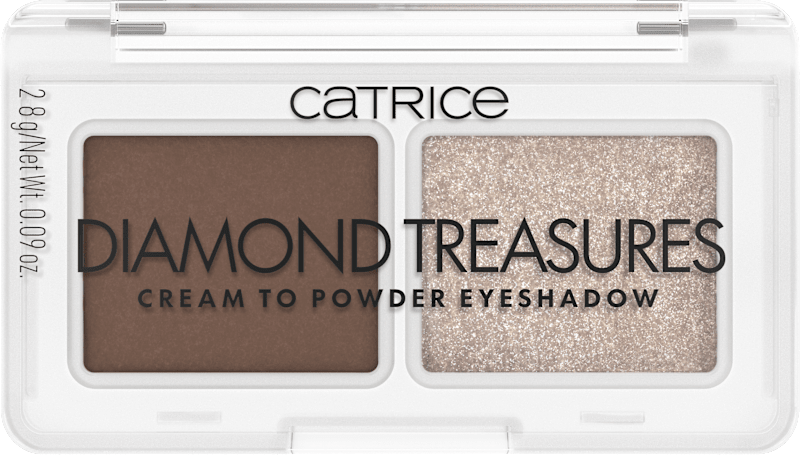 Catrice Fard à paupières Diamond Treasures Cream to Powder 010 Hazel Spark, 2,8 g — produit allemand authentique au Maroc