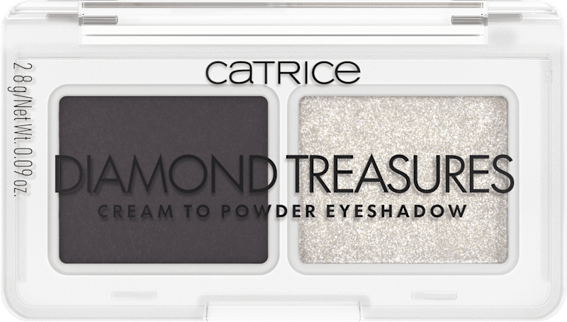 Catrice Fard à paupières Diamond Treasures Cream to Powder 030 Smokey Diamond, 2,8 g — produit allemand authentique au Maroc