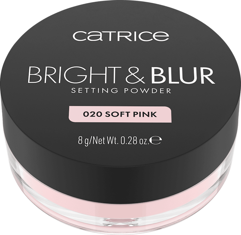 Catrice Poudre Bright & Blur Setting 020 Soft Pink, 8 g — produit allemand authentique au Maroc
