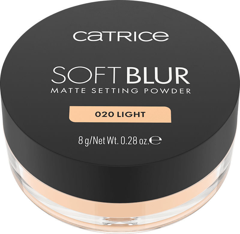 Catrice Poudre Soft Blur Matte Setting 020 Light, 8 g — produit allemand authentique au Maroc