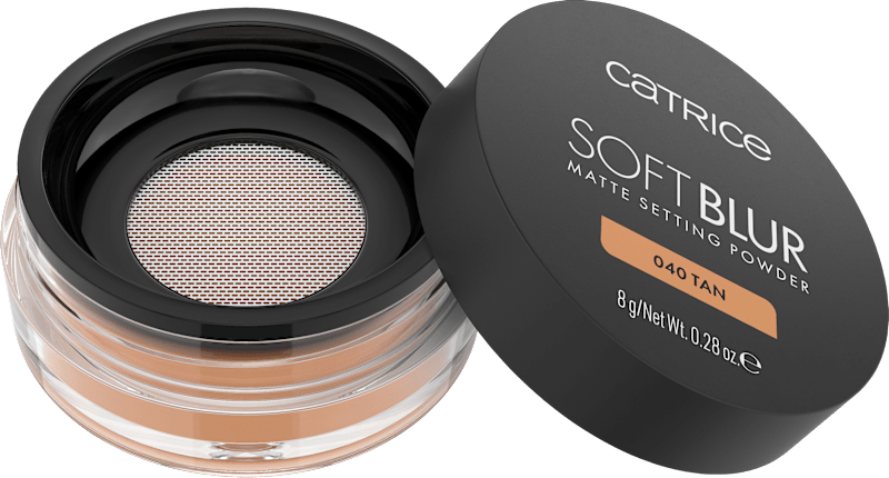 Catrice Poudre Soft Blur Matte Setting 040 Tan, 8 g — produit allemand authentique au Maroc