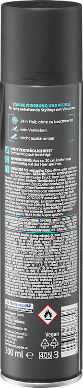 Balea MEN Laque cheveux tenue flexible 300 ml