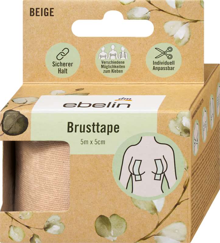 ebelin Ruban poitrine beige 5 m