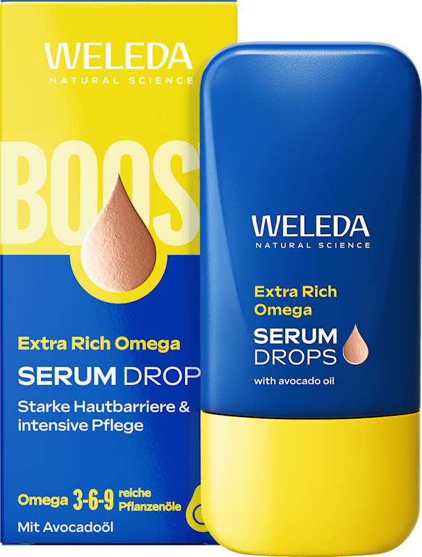 Weleda Sérum visage Drops Omega, 30 ml — produit allemand authentique au Maroc