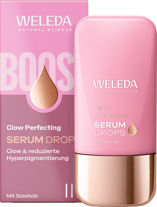 Weleda Sérum visage Drops Glow, 30 ml — produit allemand authentique au Maroc