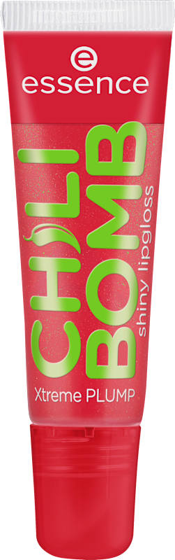 essence Gloss à lèvres Chili Bomb Shiny 01 Strawberry Salsa, 10 ml