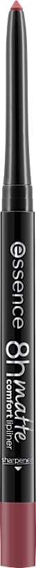 essence Crayon à lèvres 8h Matte Comfort 19 Burgundy Bestie, 0,3 g