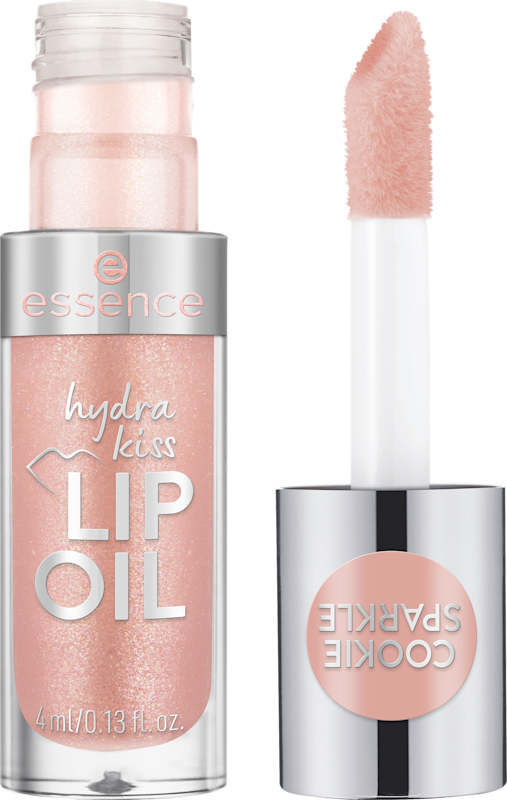 essence Huile à lèvres Hydra Kiss 09 Cookie Sparkle, 4 ml