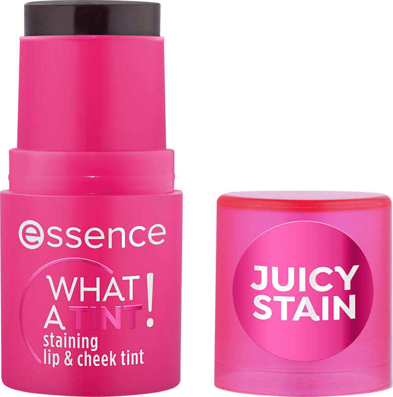 essence Blush What a Tint! Staining Lip & Cheek Tint 10 Raspberry Vibes, 5 g