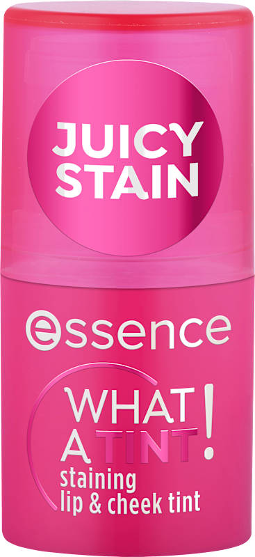 essence Blush What a Tint! Staining Lip & Cheek Tint 10 Raspberry Vibes, 5 g