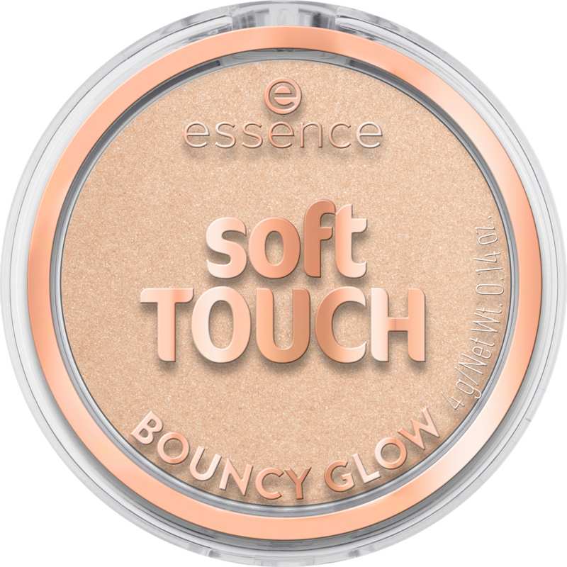 essence Highlighter Soft Touch Bouncy Glow 10 Soft Glaze, 4 g