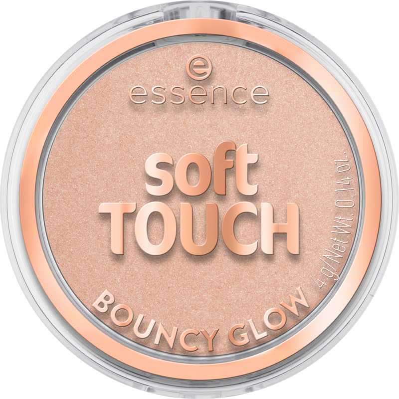 essence Highlighter Soft Touch Bouncy Glow 20 Glazed Dew, 4 g