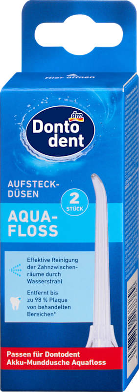 Dontodent Embouts pour hydropulseur Aquafloss 2 pièces