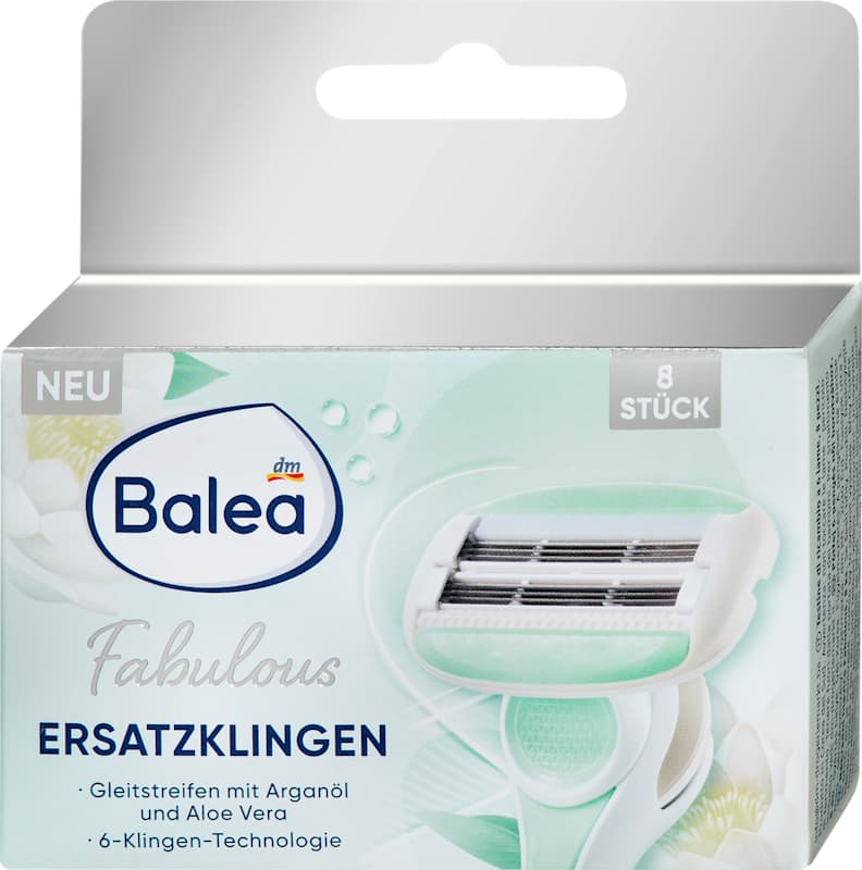 Balea Lames de rasoir Fabulous 8 pièces