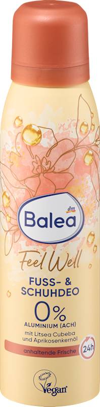 Balea Déodorant pieds et chaussures Feel Well 150 ml