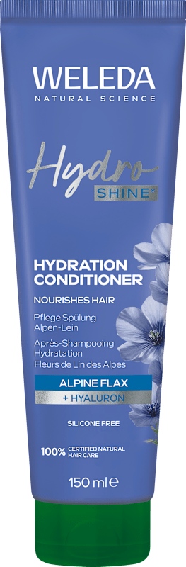 Weleda Après-shampooing Hydro Shine, 150 ml — produit allemand authentique au Maroc
