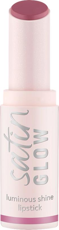 essence Rouge à lèvres Satin Glow Luminous Shine 04 Let's Get Mauvin, 3,5 g