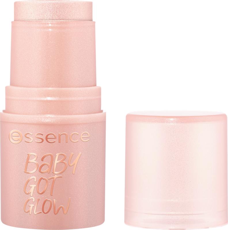 essence Highlighter Baby Got Glow Stick 20 Rosy Glaze, 5,5 g