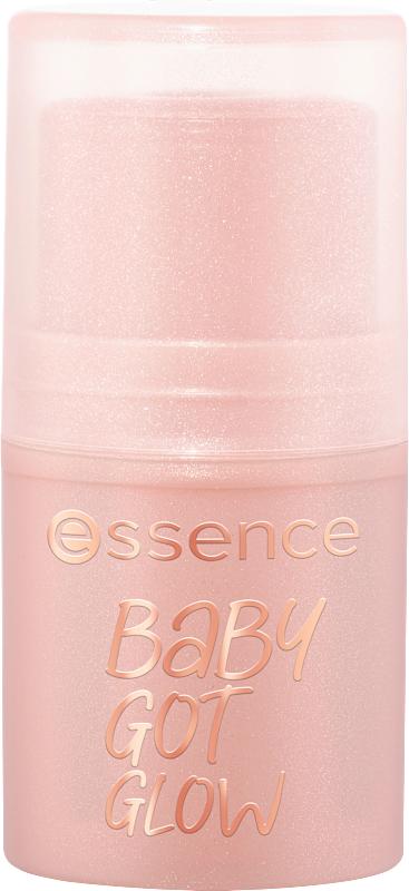 essence Highlighter Baby Got Glow Stick 20 Rosy Glaze, 5,5 g
