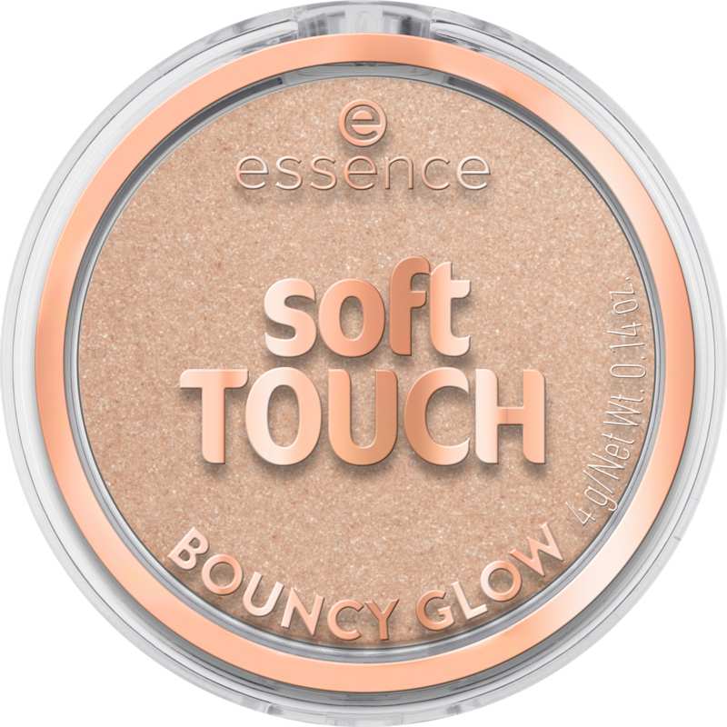 essence Highlighter Soft Touch Bouncy Glow 30 Glazing Gleam, 4 g