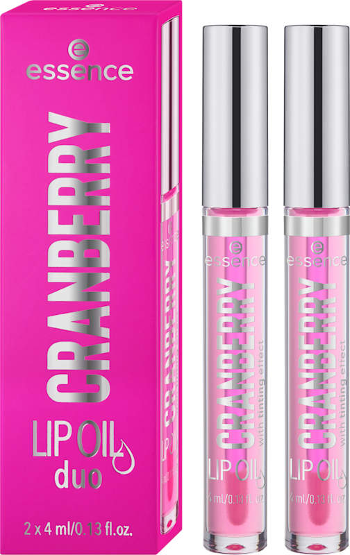 essence Coffret huile à lèvres Duo Cranberry 2 pièces