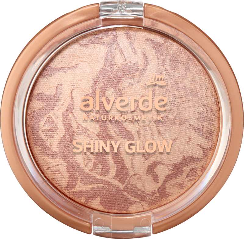 alverde NATURKOSMETIK Poudre bronzante Shiny Glow 8 g