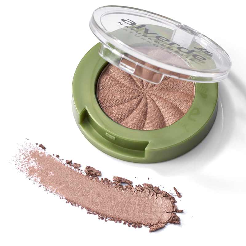 alverde NATURKOSMETIK Fard à paupières Mono 27 Sparkly Brown 1,5 g