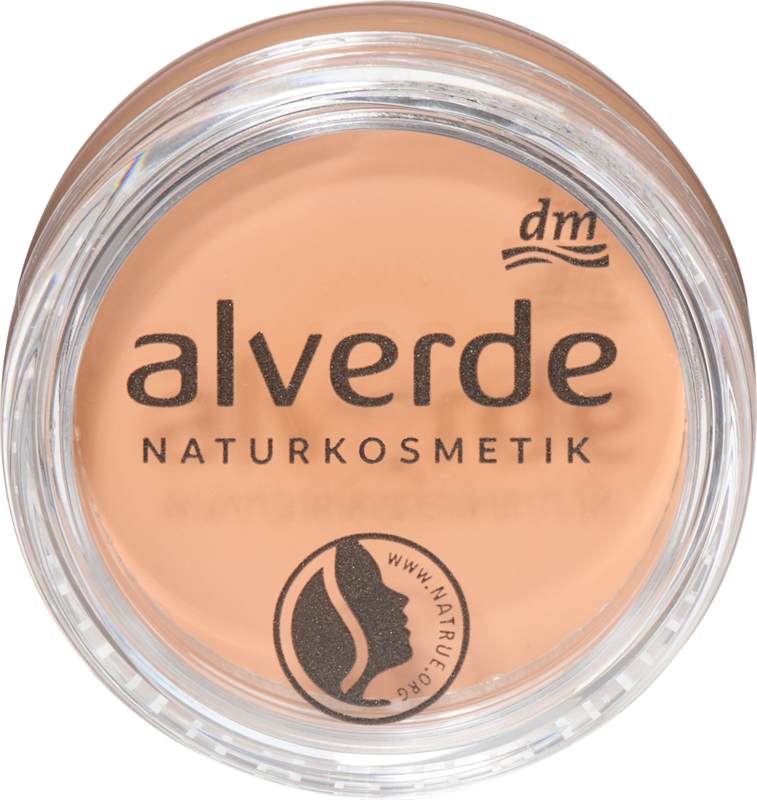 alverde NATURKOSMETIK Camouflage 20 Warm Peach, 7 g