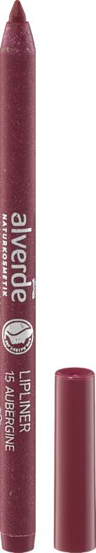 alverde NATURKOSMETIK Crayon à lèvres 15 Aubergine 1,2 g