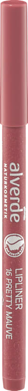 alverde NATURKOSMETIK Crayon à lèvres 16 Pretty Mauve, 1,2 g