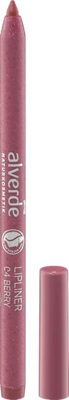 alverde NATURKOSMETIK Crayon à lèvres 04 Berry, 1,2 g