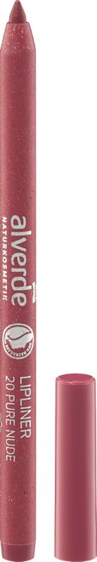 alverde NATURKOSMETIK crayon à lèvres 20 Pure Nude 1,2 g