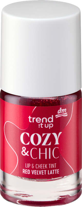 trend !t up Lip & Cheek Tint Cozy & Chic 020 Red Velvet Latte, 8 ml