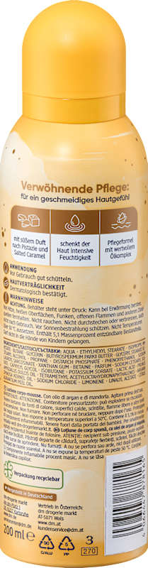 Balea Lait corporel mousse Beautiful Dreams, 200 ml