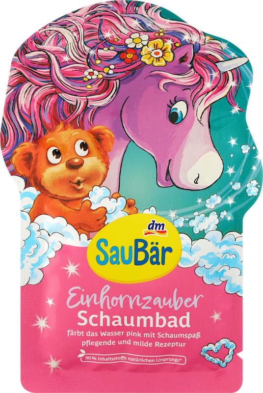 SauBär Bain moussant Einhornzauber 40 ml