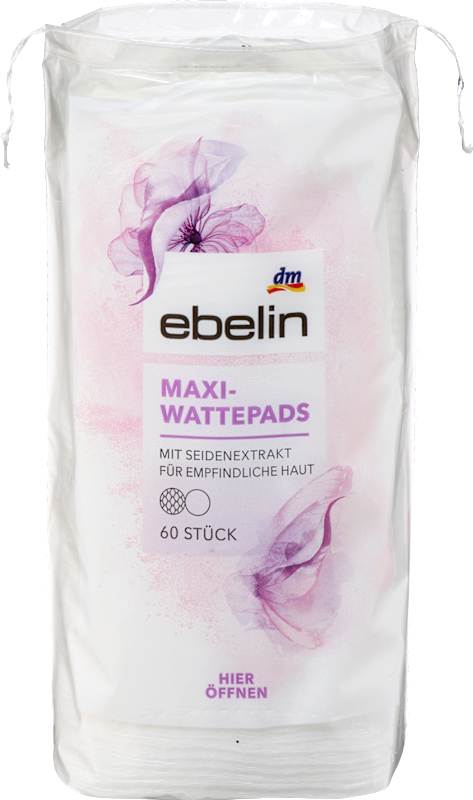 ebelin disques coton Maxi à la soie 60 pièces