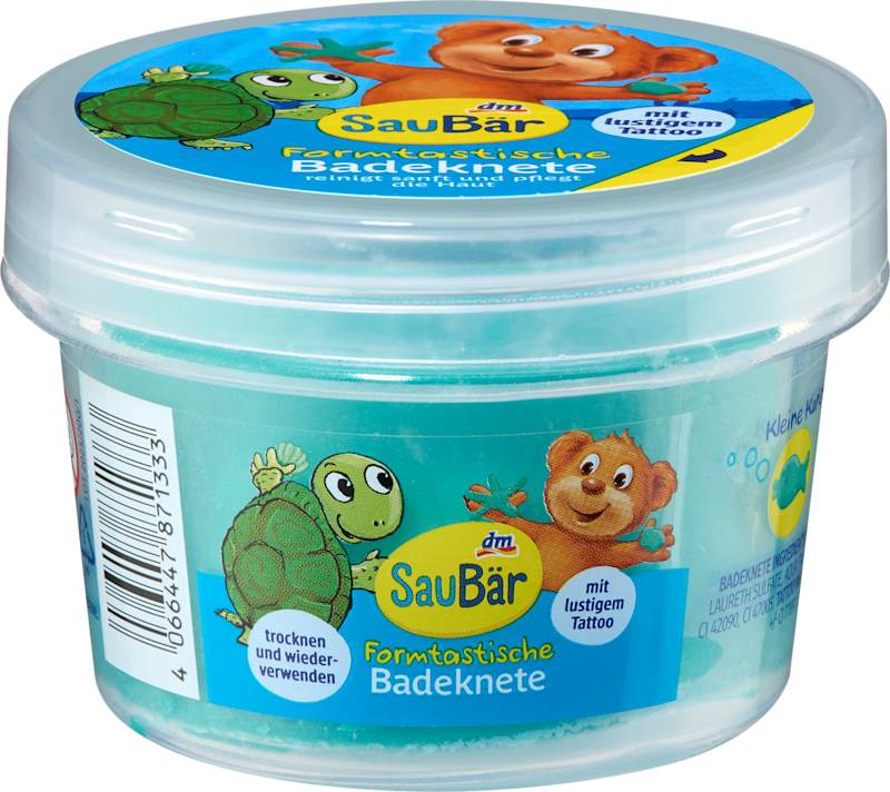 SauBär Pâte de bain enfant Formtastische 100 g