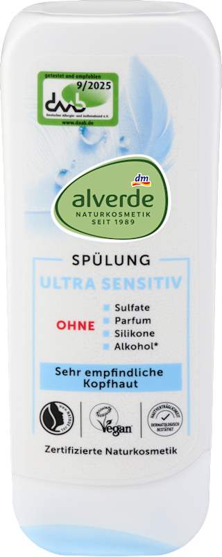alverde NATURKOSMETIK Après-shampoing Ultra Sensitive 200 ml