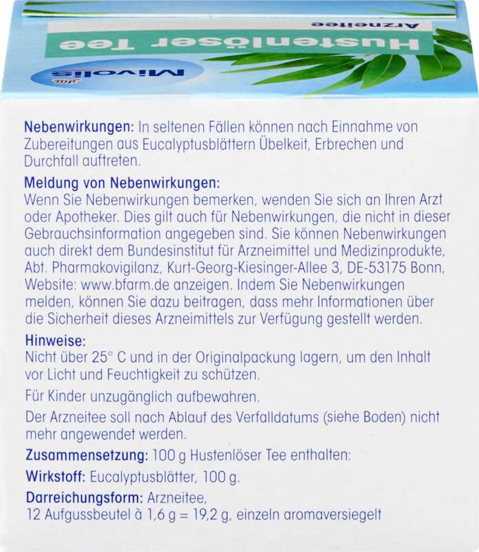 Mivolis tisane médicinale expectorante 12 sachets 19,2 g