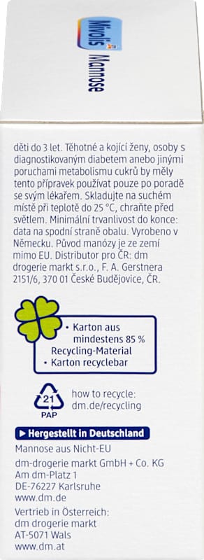 Mivolis Mannose Sticks 20 pièces, 40 g