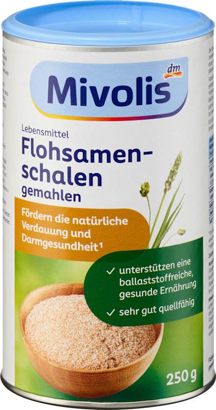 Mivolis Téguments de psyllium moulus 250 g
