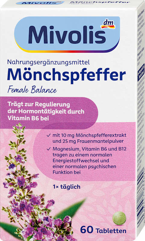 Mivolis Comprimés gattilier 60 pc 15 g