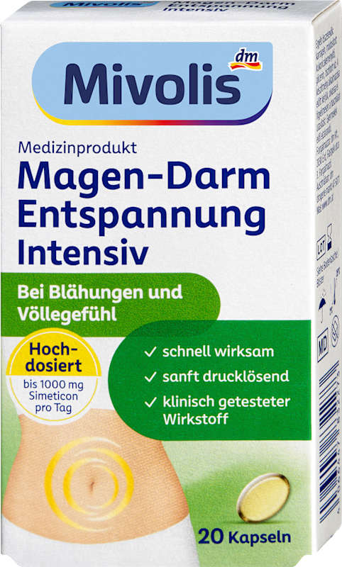 Mivolis Capsules digestion intensive 20 pièces
